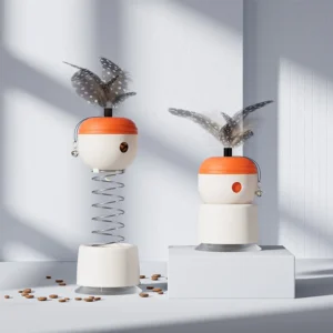 New pet toys cat puzzle leakage toys interactive suction cup springs toys for teasing cats cat teasing toys cats cat accessories